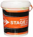 Dunlop Tennis balls STAGE 2 ORANGE 60-bucket ITF (suitable for beach tennis)