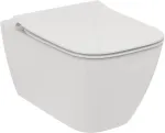 No name TOILET HUNG ILIFE RIML WITH COVER WHITE