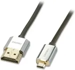 Lindy HDMI High Speed Kabel an Micro HDMI CROMO Slim 2m