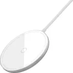 BASEUS WXJK-F02 mobile device charger Mobile phone White USB Wireless charging Indoor