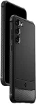 Spigen Kaitse&uuml;mbris Rugged Armor, Samsung Galaxy S23, must,