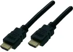 SCHWAIGER HDMI-Kabel 4K UHD 1,5m Ethernet vergoldet Schwarz