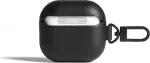 Mujjo Kaitse&uuml;mbris Apple AirPods 4, must, naturaalsest nahast,