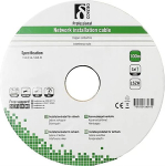 Deltaco S / FTP paigalduskaabel Cat7, LSZH, 100m, valge