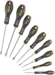 STANLEY FatMax screwdriver set, 10-piece, black
