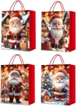 Home4you Kinkekott FUN SANTA XS, 12x14x6cm, mix