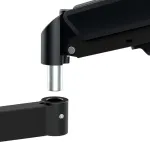 Maclean 3 monitor mount, gas spring, 17"-27", 2-8kg, black, MC-137