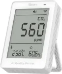 SONOFF Miernik jakości powietrza WiFi LCD AirGuard CO2 SAWF-08P