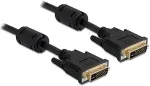 DeLOCK Kabel DVI 24+5 Stecker > DVI 24+5 Stecker 1 m schwarz