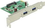 V&otilde;rgukaart DeLOCK PCI Express card > 2 x USB 3.0 - USB-Adapter - PCIe 2.0