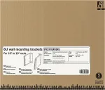DELTACO Wall mount 10 "-19", black / 19-DTSR0706