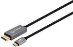 IC INTRACOM MANHATTAN 8K@60Hz USB-C auf DisplayPort 1.4 Adapterkabel 2m