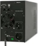 UPS QOC Qoltec 53042 Uninterruptible Power Supply | On-line | Pure Sine Wave | 1kVA | 800W | LCD