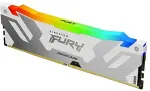 M&auml;lu Kingston Technology FURY 16GB 6400MT/s DDR5 CL32 DIMM Renegade RGB White XMP