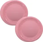 Procos korduvkasutatav peotaldrik, 21cm, 6 tk, roosa pastel