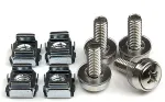 StarTech .com 2 HE Fest montierter Fachboden f&uuml;r Server Rack - Schrank bis 22 Kg - 55cm Tief - Rack - Regal - Schwarz - 2U - 55,9 cm (22) (CABSHELF22)