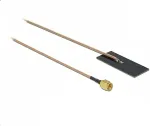 DELOCK WLAN 802.11 ac/ax/a/h/b/g/n Antenne SMA Stecker 0,5 - 1,2 dBi RG-178 1 m PCB intern Klebemontage