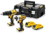 DeWALT DCK2060D2T-QW power screwdriver/impact driver Yellow