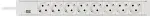 DELTACO Bachmann - Verl&auml;ngerungsschnur (Rack - einbauf&auml;hig) - 8 Ausgangsstecker - 1U - 48,3 cm (19) - Deutschland (19.07.1364)