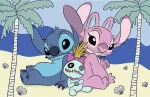 Trefl DISNEY STITCH Minipusle, 54 osa