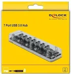 DELOCK USB3.0 HUB 7Port