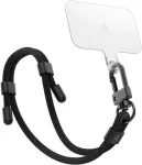 Spigen Kaelapael Crossbody Strap + k&auml;epael + kinnitusaas telefoni&uuml;mbrisele, must,