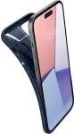 Spigen Kaitse&uuml;mbris Liquid Air, Apple iPhone 15, tumesinine,