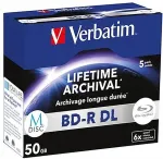 Toorikud VERBATIM 1x5 M-Disc BD-R Blu-Ray 50GB 6x Speed, Jewel Case