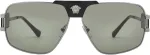 Versace P&auml;ikeseprillid MAN VE2251-1001-2 (L&auml;&auml;ts/Sild/K&otilde;rvaklamber) 63/12/145 mm