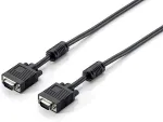 Equip VGA Kabel 1920x1080/60Hz Ferrit St/St 5.00m schwarz Polybeutel