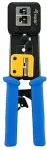 EQUIP Krimpzange RJ45/RJ11/Cat5e/Cat6a blau