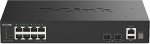 D-Link Smart Managed Switch DGS-1530-10/E 8 Ports GE + 2 Ports 10G SFP+