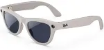Ray-Ban Meta Skyler Gen1 AI prillid - Shiny/Chalky Grey Transitions