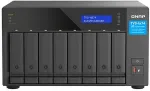 Qnap TVS-h874-i5-32G (6 core 4.4GHz, ZFS, 32GB RAM, 8x SATA, 2x M.2 NVMe, 2x PCIe, 2x 2.5GbE, HDMI)