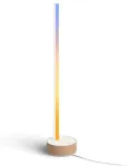 Philips Hue White & Color Ambiance Gradient Signe Tischleuchte Oak