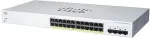 Cisco CBS220-24FP-4G Managed L2 Gigabit Ethernet (10/100/1000) Power over Ethernet (PoE) White