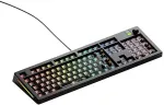 Klaviatuur Glorious Gaming GMMK 3 100% Barebones Wired Black - ISO