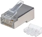 Intellinet Pro Line Modular Plugs - Netzwerkanschluss - RJ-45 (M) - STP - CAT 6a (Packung von 70) (790505)