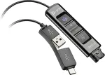 POLY DA85-M USB to QD Black Adapter TAA