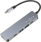 Fixed | 5-port USB-C HUB Mini for laptops and tablets | FIXHU-MN-GR
