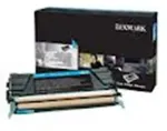 Tooner LEXMARK 802HCE Toner cyan Standardkapazitt 3.000 Seiten 1er-Pack corporate