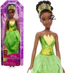 Mattel Disney Princess Tiana Doll with Sparkling Fashion & Accessories, Inspired by The Princess & the Frog