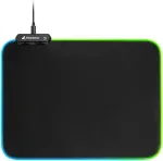 SHARKOON 1337 RGB V2 Gaming Mat 360, gaming mouse pad (black)