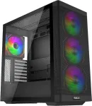 Korpus EVOLVEO Scorpio, Big Tower/4x ARGB/glass+grille