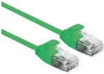 ROLINE UTP DataCenter Patchkabel Cat.6A (Class EA), LSOH, slim, grn, 0,5 m
