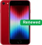 Apple Renewed Grade C | Apple iPhone SE (2022) | Red | 4.7 " | Retina HD | A15 Bionic | 4 GB | 64 GB | iOS