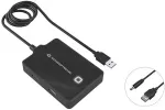 Conceptronic 4-Port Hub USB-A3.0->3xA2.0/A3.0/DC o.Netz. sw