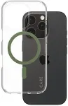PANZERGLASS CARE&trade; by &reg; Urban Combat Case Transparent w. Green MagSafe iPhone 16 Pro