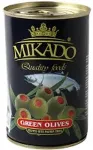 Mikado T&auml;idetud oliivid, l&otilde;he t&auml;idisega, 314 ml/ 280 g/ 90 g, 2 tk