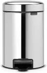 Brabantia Pedal Bin newIcon Round Stainless steel